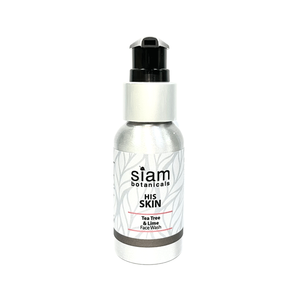 Siam Botanicals His Skin Tea Tree And Lime Face Wash Siam Botanicals His Skin Tea Tree And Lime Face Wash
